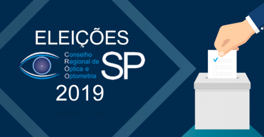 Edital de convocação para eleições do Conselho Regional de Óptica e Optometria de SP