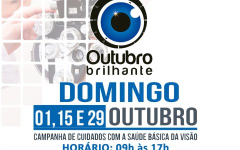 Outubro Brilhante – Atendimento Gratuito a população menos favorecida em Campinas