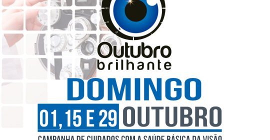 Outubro Brilhante – Atendimento Gratuito a população menos favorecida em Campinas